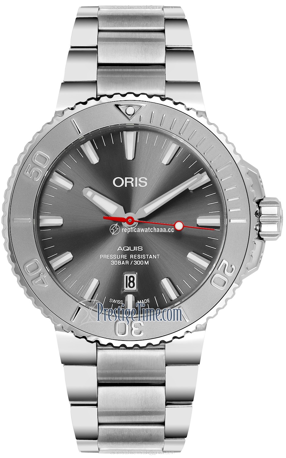 01 733 7730 4153-07 8 24 05PEB Oris Aquis Date 43.5mm Mens Watch 01 733 7730 4153-07 8 24 05PEB Oris Aquis Date 43.5mm Mens Watch